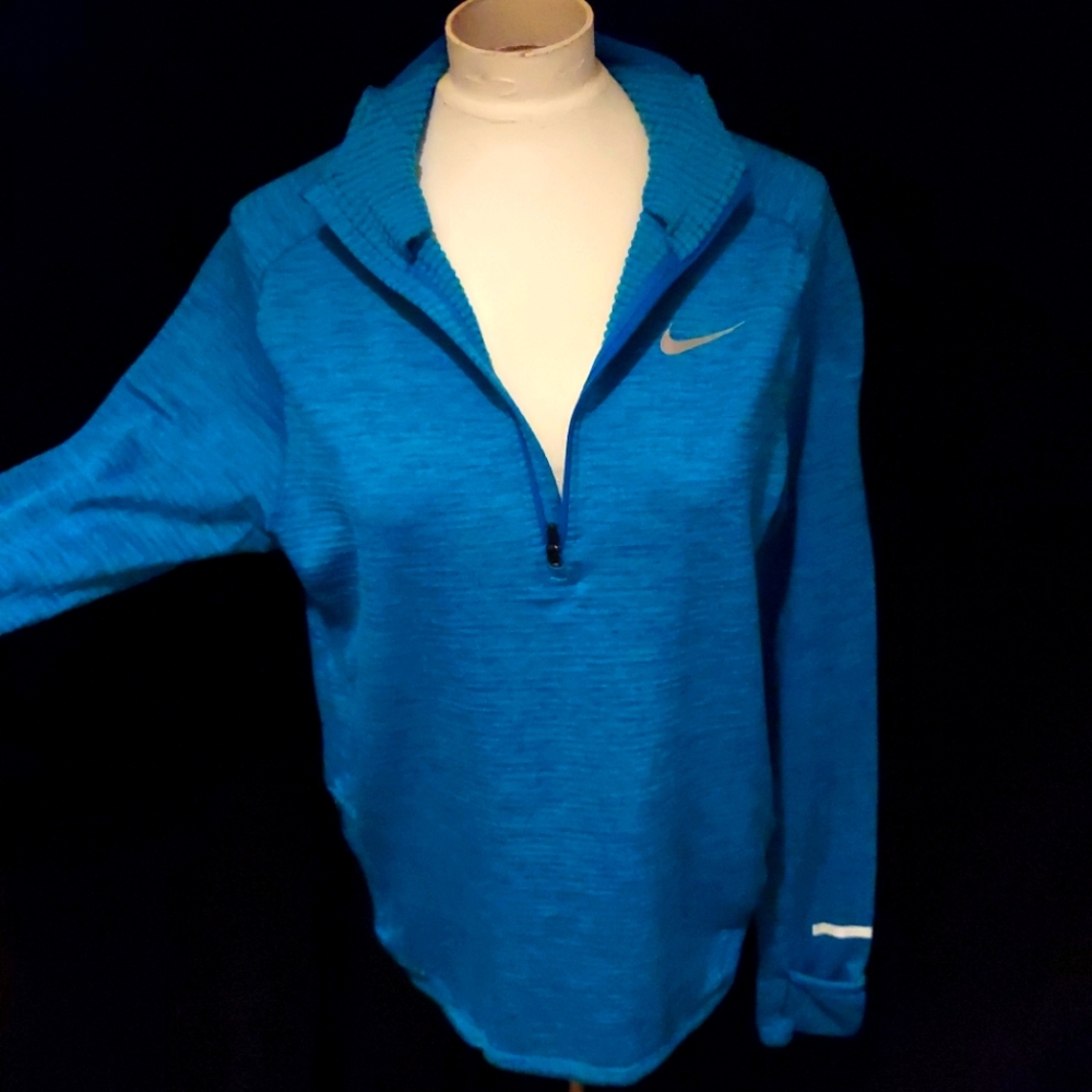Nike Women's Dri Fit Running Half Zip Long Sleeve size Medium